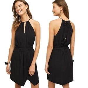 ANTHRO x FLOREAT 🔖 "Livia" Crepe Halter Dress - Size 4